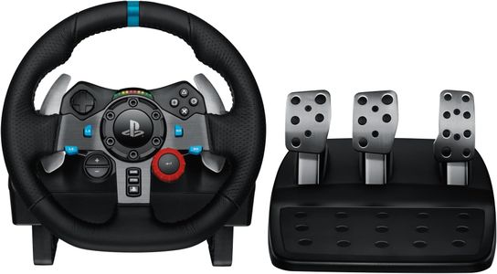 Logitech G29 Racing Wheel – Black, PS4/PC Compatible
