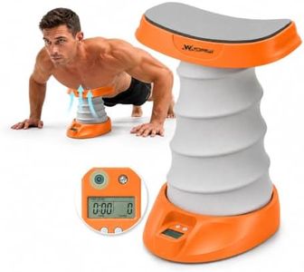 WITSPARKLLE Spring-Assisted Push Up Trainer for Beginners with LED Counter