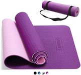 CAMBIVO Extra Thick Yoga Mat for Wo