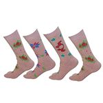 Womens 100 Percent Cotton Socks