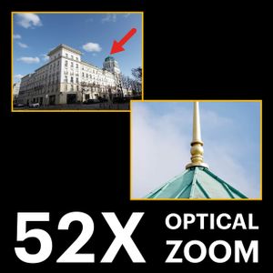 KODAK Pixpro AZ528 16MP Bridge Camera – 52x Zoom, 1080p, Midnight Blue