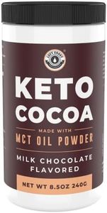 Keto Cocoa | Keto Hot Chocolate Drink Mix Powder - Sugar Free, Low Carb with Protein and MCT Oil Powder