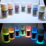 glow in dark paint 7 colours each 30gm total 210gm