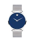 Movado Men's Museum // 607349, Mens Standard Size, Blue