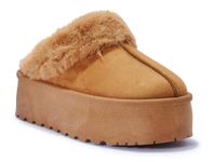 sole london WOMENS SLIP ON WARM FAUX FUR LINED LADIES IN OUT DOOR SLIPPERS SNUGG SHOES BOOTS