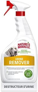 Nature’s Miracle Urine Remover - Spray Eliminateur pour taches et odeurs d’urines de chien – Odeurs tenaces – Action Bio-Enzymatique - Multi-surfaces – Aux Huiles Essentielles d’Agrumes – 946 ml