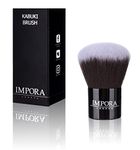 Kabuki Powder Makeup Brush by Impora London. Apply Powders, Blush, Bronzer, Foundation, Mineral Make up, Pressed Powder.