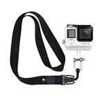 TXEsign Neck Strap for GoPro Mount Adapter Detachable Lanyard with Stainless Steel Shackle