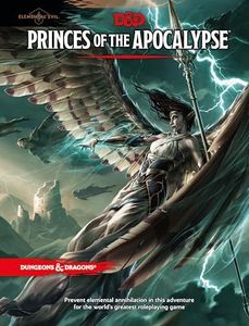 Wizzards of the Coast D&D Dungeons & Dragons Elemental Evil Princes of the Apocalypse Hardcover