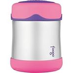 Thermos Foogo Leak-Proof Stainless Steel Food Jar, 10-Ounce (Pink)