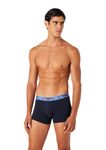 Emporio Armani Men's 3-Pack Bold Monogram Trunk, Marine/Marine/Marine, L (Pack of 3)