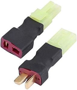 Yosoo Femmina a Mini Tamiya Femmina, Presa T al connettore Mini Tamiya, per collegare la Batteria alla Presa T e Mini Tamiya su ESC o Caricabatterie, Perfetto per Applicazioni ad Alta Potenza