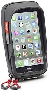 Givi S957B - Support étanche pour smartphone, compatible avec les scooters, les motos et les vélos, Noir