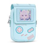 GeekShare Game Girl Crossbody Bag Backpacks Bag Purse with DIY Card Slot For Women, Convenient, Fashion & Light weight