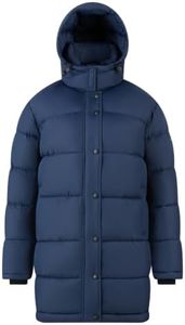 Orolay CHIIONE Women's Winter Puffer Jacket Hooded Quilted Long Winter Coat