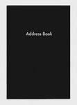 Collins A5 Telephone & Address Book - Black