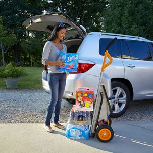 WORX Aerocart 8-in-1 Wheelbarrow, Yard Cart & Dolly – Multi-Use Tool