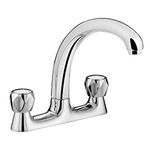 Bristan VAC DSM C MT Value Club Deck Kitchen Sink Mixer Tap with Swivel Spout, Chrome