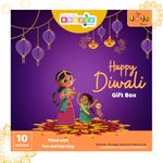 Buzzie - Happy Diwali Gift Box | 10 Activities Included | Gift Box for Kids | Activity Boxes for Kids, Craft Kit for Kids, Educational Kit, Fun & Learning Activity Kit | Age 4-15 yrs | Activity kit