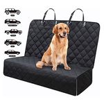 Fityou Car Seat Cover for Dog, Dog car hammock with Seat Anchors, Waterproof, Scratch Proof and Non-slip, Durable, Easy clean, Fit all cars（Truck/SUV/JEEP Etc, 54" x 49"）