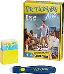 Mattel Games Pictionary Air Family Game for Kids & Adults with Light Pen and Clue Cards, Connect to Smart Devices