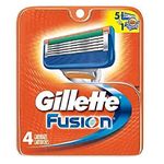 Gillette Fusion Blades 4 Cartridges