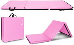 Bonnlo 6' Folding Tri-fold Gymnasti