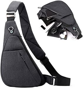 JinsenTGG Zaino Pettorale per Uomo, Borsa a Tracolla Petto da Ciclismo, Borsa a Spalla Zaini per Bici per Sport Outdoor Escursionismo Fitness Alpinismo Viaggi Poliestere Impermeabile (Nero,Recht)