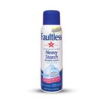 Faultless Instant fabric stiffener spray for clothes | Wrinkle free instantly | Shirts Sarees & all cotton clothes | Fresh Wash Aroma | Lasts 90 days - 567gm Pack of 2