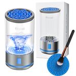 EITABEL Electric Makeup Brush Cleaner Machine, 7000 RPM High-Speed Deep Cleaning, Type-C Rechargeable 1200mAh Battery, Portable Automatic Cosmetic Brush Cleanser for All Brushes and Sponges