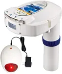 IC ICLOVER Pool Alarm Outdoor Inground Immersion Swimming Pool Safety Alarm, Poolside Water Motion Sensor with Remote Receiver Pool Monitoring System Kids, Pets Safety for Pools up to 16x32sq.ft