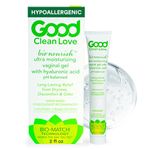 Good Clean Love BioNourish Ultra Moisturizing Vaginal Gel with Hyaluronic Acid, pH-Balanced & Water-Based, Long Lasting Relief from Dryness & Discomfort for Women, 2 Oz