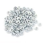 Sourcingmap M3-0 Knurled Metal Self Clinching Nut Fastener 100pcs for 0.8mm Thick Thin Plate