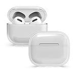 kwmobile Earphones Case Compatible with Apple AirPods 3 - Protective Earbuds Case - Transparent