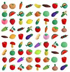 Ranvi 30PCS Eraser, Mini Puzzle Pencil Eraser for Game Award Party, Carnival and School Supplies(Vegetables)