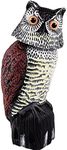 Punkram Owl Decoy,Plastic Owls to S