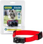 PetSafe Wireless Pet Containment System Receiver Collar for Dogs, Wireless Dog Collar Waterproof Material, Fits Small, Medium, Large Pets, Electric Fence Receiver Collars (Red and Black)