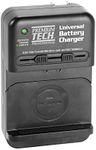 Vidpro PT-UNV Universal Li-Ion Battery Charger - Adjustable Programmable Travel Friendly Charger with Overcharge Protection and Automatic Polarity Detection Compatible with Most Battery Types