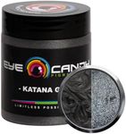 Eye Candy Premium Mica Powder Pigment “Katana Grey” (25g) Multipurpose DIY Arts and Crafts Additive | Woodworking, Epoxy, Resin, Natural Bath Bombs, Paint, Soap, Nail Polish (Katana Grey, 25G)