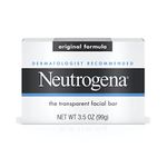 Neutrogena Transparent Scented Facial Soap, Original Formula Soap - 3.5 Oz ( Pack of 6 )