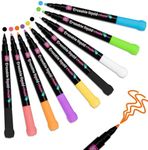 YUNAI Liquid Chalk Markers for Blac