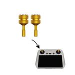 GetZget® Thumb Rocker for DJI Mini 3 & Pro/Mavic 3 Classic RC Smart Remote Controller Joysticks Accessories (Golden)