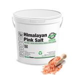 Grow Chem Himalayan Pink Salt (1Kg Bucket) COARSE Grade Natural, Unrefined Pink Rock Salt from The Himalayas, Coarse for Grinder Refill, Cooking and Bathing