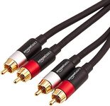 AmazonBasics 2-Male to 2-Male RCA A