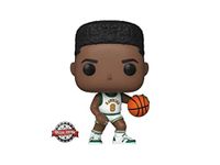 Funko Pop! TV: Stranger Things Season 4 - Lucas in Basketball Uniform Walmart Exclusive Bundled with a Byron's Attic Pop Protector