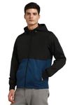 Dennis Lingo Blue Colourblock Hood Jackets (DLMJKW23023_BL_XL)