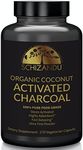 Schizandu Activated Coconut Charcoal Capsules- Supports Health - Vegan, Organic, Non-GMO, No Additives - X-Large Bottle 210 Count