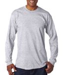 BAYSIDE ADULT COTTON LS TEE