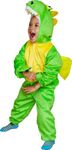 Fun Play Dinosaur Costume for Kids -Fancy Dress Animal Onesie for Boys and Girls - Children Cosplay Dress UpCostumes for Medium 3-5 years (110 CM)