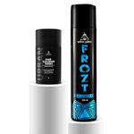 UrbanGabru Hair Building Fiber (12GM) & Frozt Hair Spray for Strong Hold (250 ML)